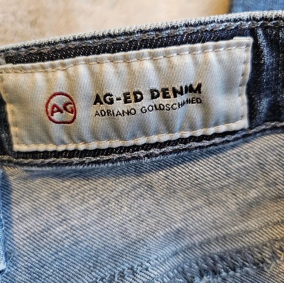 7. AG The Legging Ankle Distressed Skinny Jeans sz30R - Picture 4 of 15